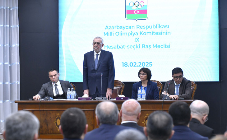 Prezident İlham Əliyev yenidən Azərbaycan Milli Olimpiya Komitəsinin prezidenti seçilib
