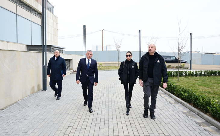 Prezident İlham Əliyev “Ağdam Residence” yaşayış kompleksində yaradılan şəraitlə tanış olub