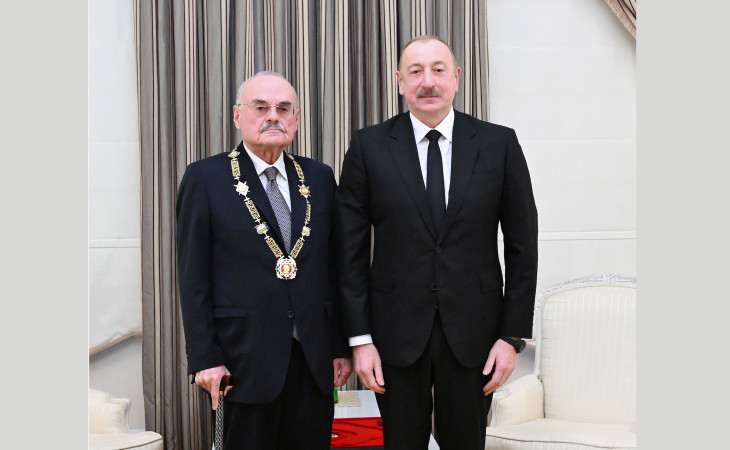 Prezident İlham Əliyev Artur Rasi-zadəyə “Heydər Əliyev” ordenini təqdim edib