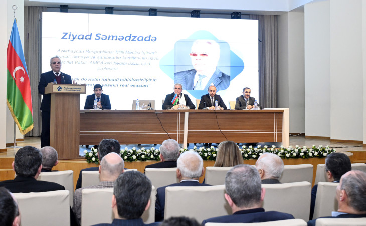 AzMİU-da “Müasir dövrdə iqtisadi təhlükəsizliyin təmin olunmasının əsas istiqamətləri” mövzusunda konfrans keçirilib