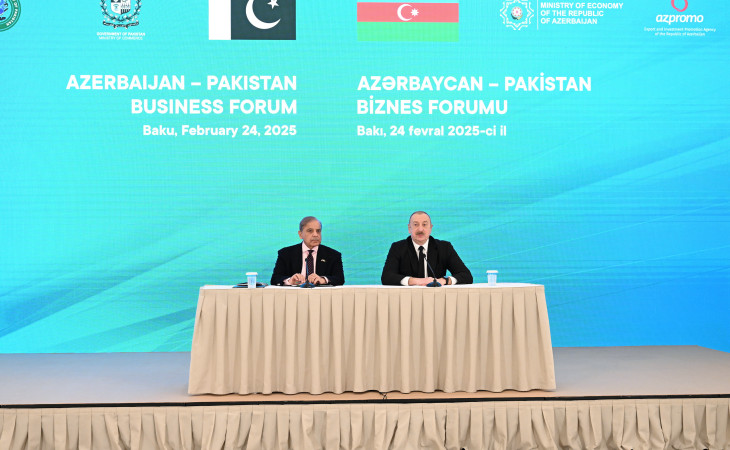 Bakıda Azərbaycan-Pakistan biznes forumu keçirilib