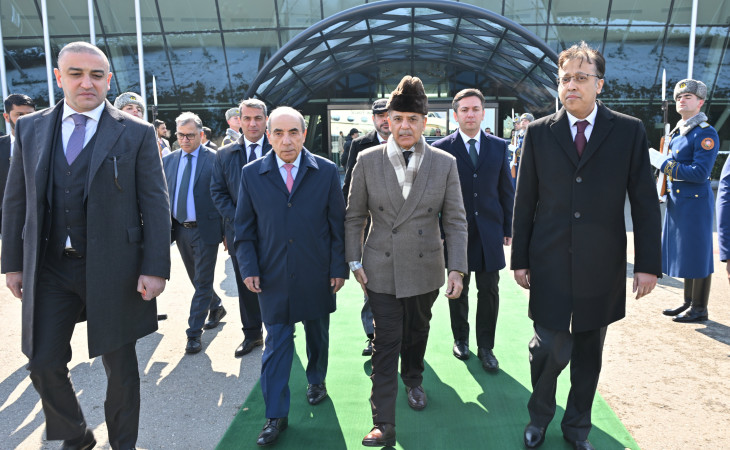 Pakistanın Baş naziri Məhəmməd Şahbaz Şərifin Azərbaycana səfəri başa çatıb