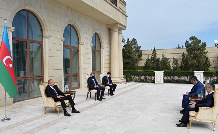 President Ilham Aliyev received credentials of incoming Uzbek ambassador