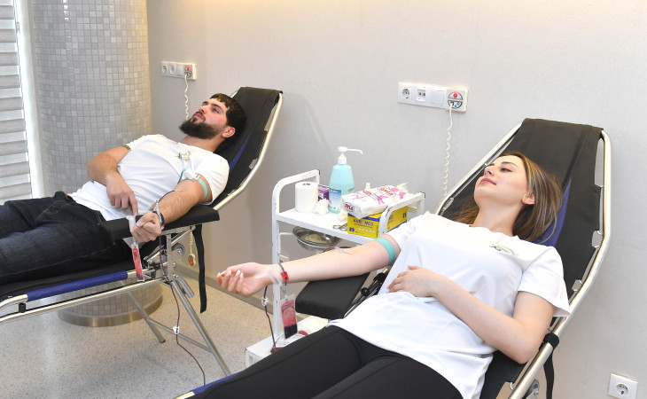 İdman ictimaiyyətinin könüllü qanvermə aksiyası keçirilir