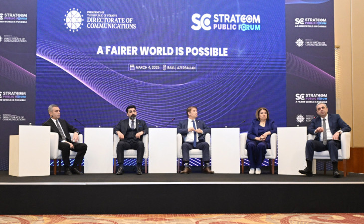 Bakıda “Daha ədalətli bir dünya mümkündür” adlı panel müzakirə keçirilib