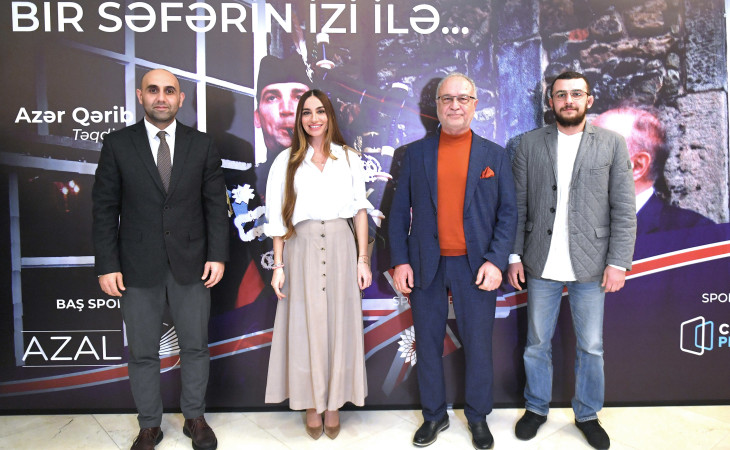 Nizami Kino Mərkəzində “Bir səfərin izi ilə - Böyük Britaniya” filminin təqdimatı olub