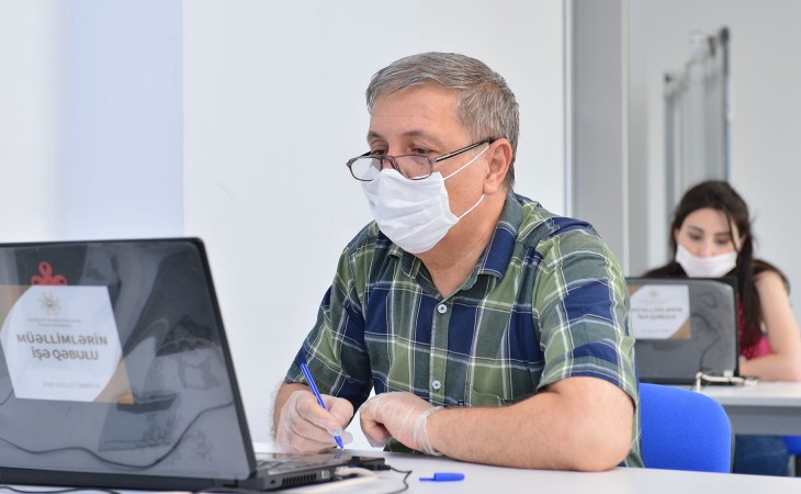 Müəllimlərin işə qəbulu imtahanlarında iştirak edən namizədlərin nəzərinə