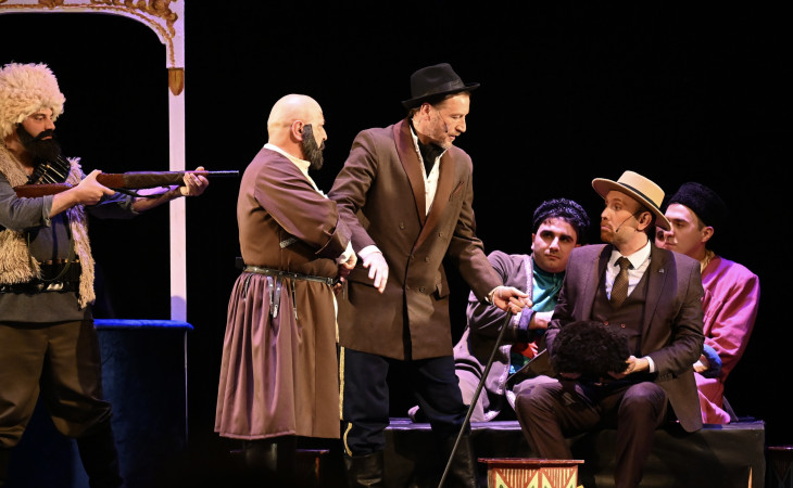 Musiqili Teatrda Polad Bülbüloğlunun 80 illiyi münasibətilə tamaşa nümayiş olunub