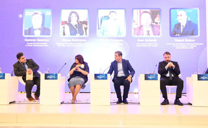 Kino sənayesi nümayəndələrinin iştirakı ilə “Cinema Talks” adlı panel müzakirəsi aparılıb 