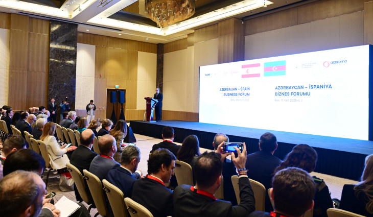 Azərbaycan-İspaniya biznes forumu keçirilib