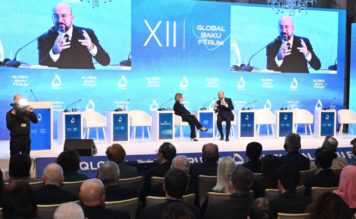 Qlobal Bakı Forumunda “Geosiyasi dəyişmələr: Məsuliyyətli tərəfdaşlıq rəqabətə qarşı” adlı panel keçirilib