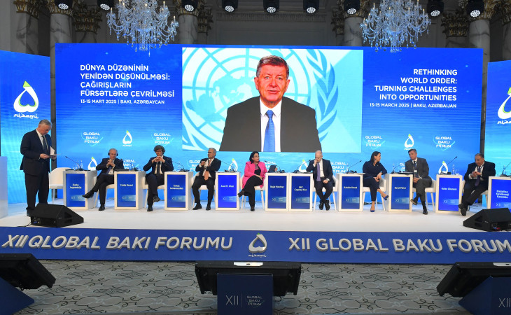 Bakı Forumunda panel müzakirəsi: “Gələcək üçün BMT paktı: Yeni qlobal konsensusun yaradılması”