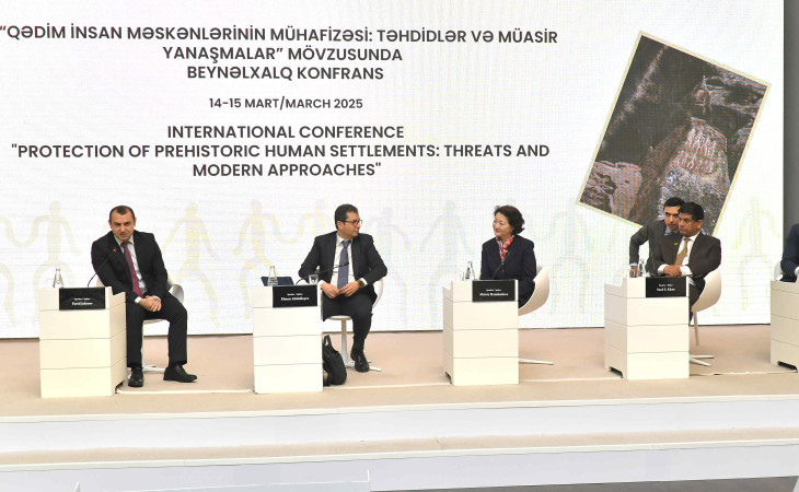 Heydər Əliyev Mərkəzində qədim insan məskənlərinin mühafizəsinə dair beynəlxalq konfrans təşkil olunub