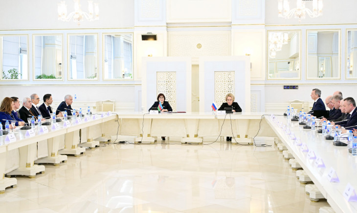 Azərbaycan Milli Məclisi və Rusiya Federal Məclisi Parlamentlərarası Əməkdaşlıq Komissiyasının növbəti iclası keçirilib