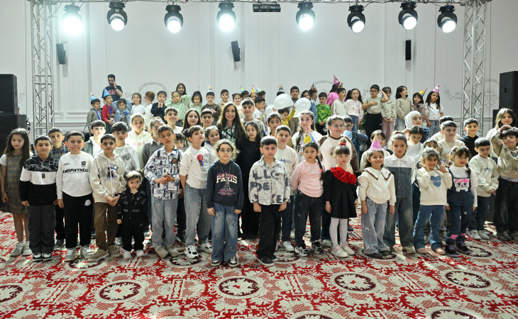 Leyla Əliyeva Qubada şəhid övladları ilə birgə Novruz şənliyində iştirak edib