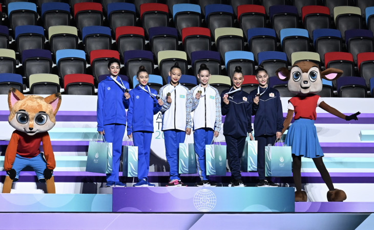 Azərbaycan gimnastları Bakıda keçirilən beynəlxalq turnirdə gümüş medal qazanıblar