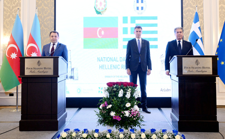 Bakıda Yunanıstanın Milli Günü qeyd edilib