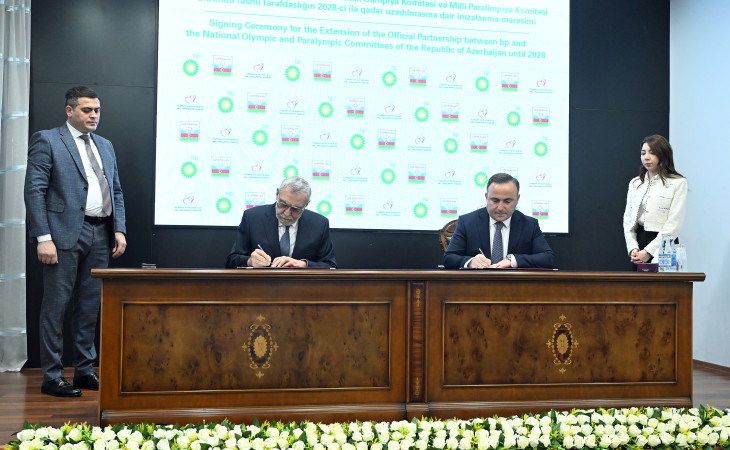 bp şirkəti ilə Milli Olimpiya və Paralimpiya komitələri arasında tərəfdaşlıq sazişinin müddəti uzadılıb