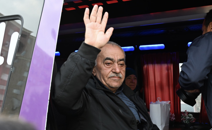 Böyük Qayıdış: Ağdam rayonunun Sarıcalı kəndinə növbəti köç karvanı yola salınıb
