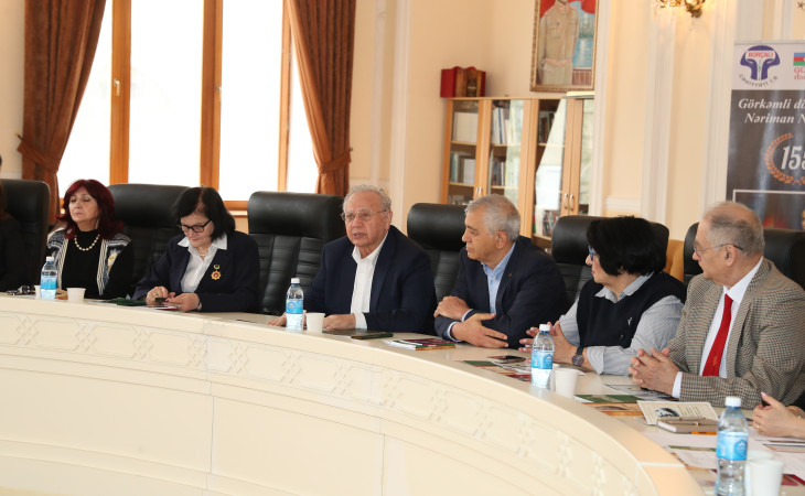 Görkəmli ictimai xadim Nəriman Nərimanovun 155 illiyinə həsr olunmuş tədbir keçirilib