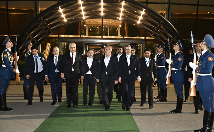 İran Prezidentinin Azərbaycana rəsmi səfəri başa çatıb