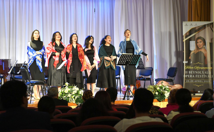 Fidan Hacıyevanın II Beynəlxalq Opera Festivalının növbəti konserti olub