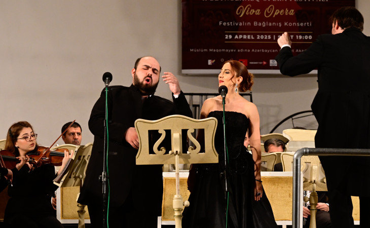 Fidan Hacıyevanın II Beynəlxalq Opera Festivalı təntənəli qala-konsertlə başa çatıb