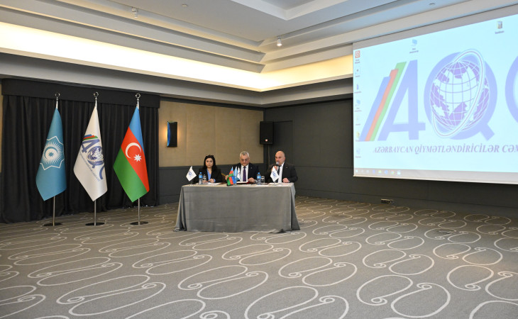 Vüqar Oruc yenidən Azərbaycan Qiymətləndiricilər Cəmiyyətinin sədri seçilib