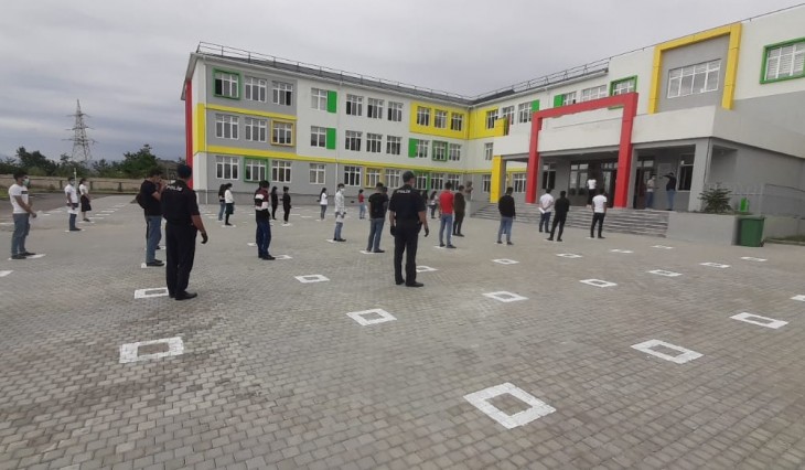 Quba və Qusardan olan 866 məzun dörd mərkəzdə imtahan verib