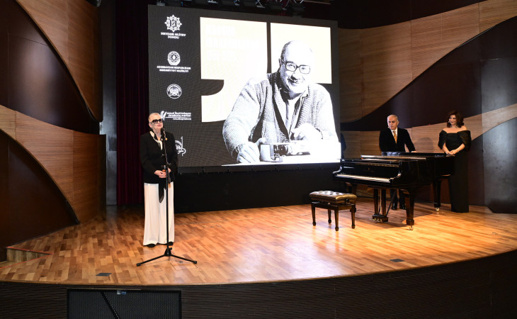 Beynəlxalq Muğam Mərkəzində Maqsud İbrahimbəyova həsr olunmuş yaradıcılıq gecəsi keçirilib