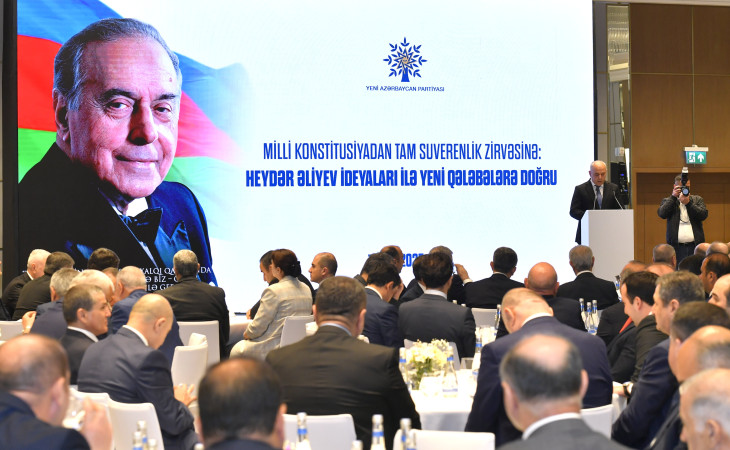 Bakıda “Heydər Əliyev ideyaları ilə yeni qələbələrə doğru” mövzusunda tədbir keçirilib