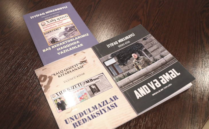 “Üç kitabın bir təqdimatı” - unudulmaz qələm sahiblərinə ədəbiyyat abidəsi