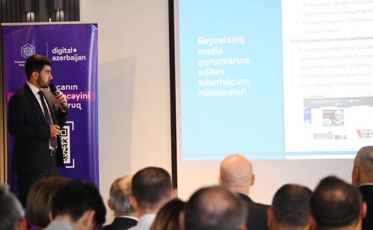 AzİntTelekom MMC-nin birgə təşkil etdiyi media subyektləri üçün kibertəhlükəsizlik mövzusunda seminar və təlim 