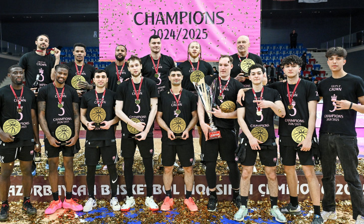 “Sabah” komandası Azərbaycan Basketbol Liqasının qalibi olub