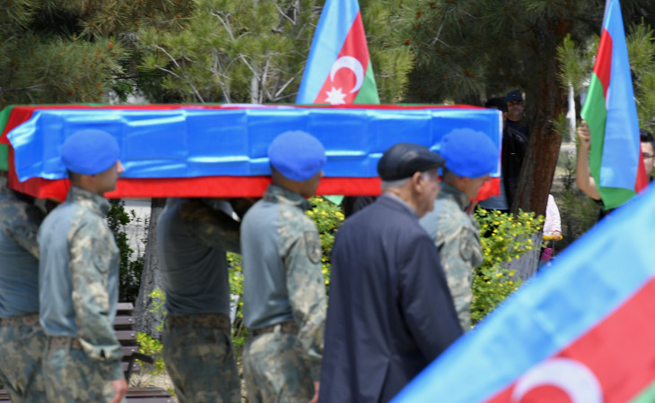 Birinci Qarabağ müharibəsinin itkin şəhidi Yusif Məmmədov Sumqayıtda dəfn olunub