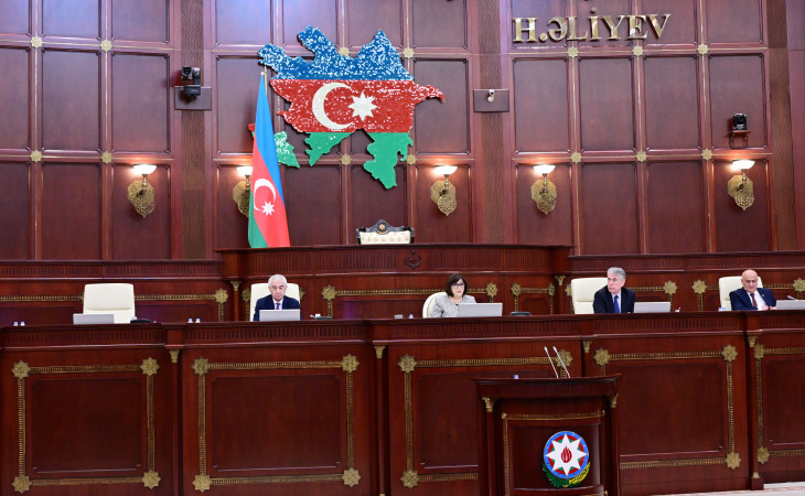 Milli Məclisin plenar iclasında 12 məsələ müzakirə edilib