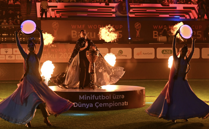 Bakıda minifutbol üzrə dünya çempionatının açılış mərasimi keçirilib 