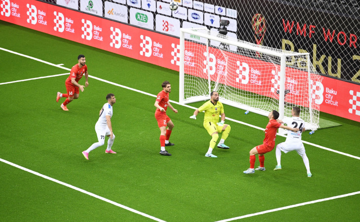 Dünya çempionatı: Azərbaycan minifutbol millisi Sloveniyanı darmadağın edib
