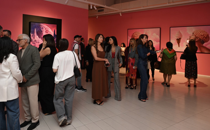 Azərbaycan Müasir İncəsənət Muzeyində “Pink planet” adlı fərdi sərgi açılıb
