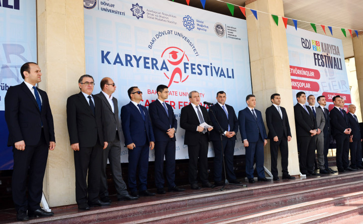 BDU-da Karyera Festivalının açılış mərasimi keçirilib
