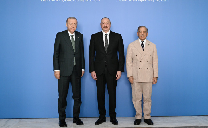 Laçında Azərbaycan Prezidentinin, Türkiyə Prezidentinin və Pakistanın Baş nazirinin Zirvə görüşü keçirilib