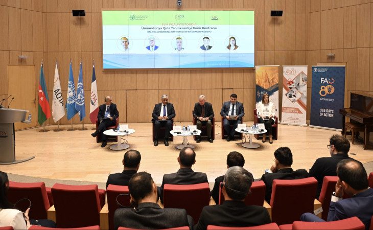 Ümumdünya Qida Təhlükəsizliyi Günü ilə bağlı beynəlxalq tədbir keçirilib