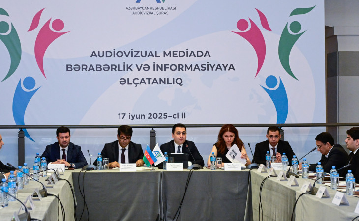 “Audiovizual mediada bərabərlik və informasiyaya əlçatanlıq’’ mövzusunda müzakirələr aparılıb