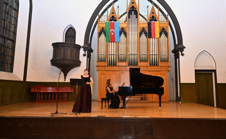 Alman-Azərbaycan Dostluq Həftəsi çərçivəsində konsert proqramı təqdim olunub