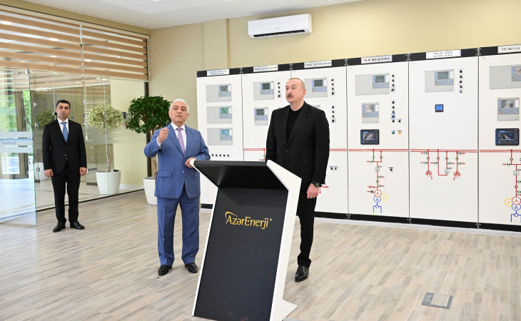“Yevlax” qovşaq yarımstansiyasının, Regional Təlim-Tədris və Laboratoriya Mərkəzinin açılışı olub