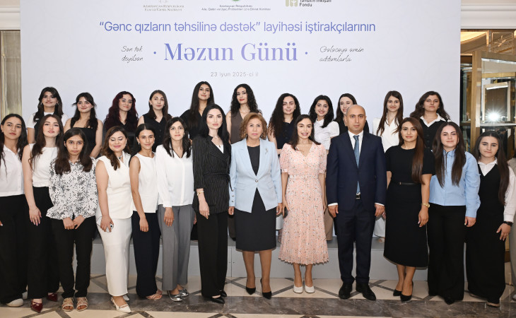 “Gənc qızların təhsilinə dəstək” layihəsi iştirakçılarının məzun günü təşkil olunub