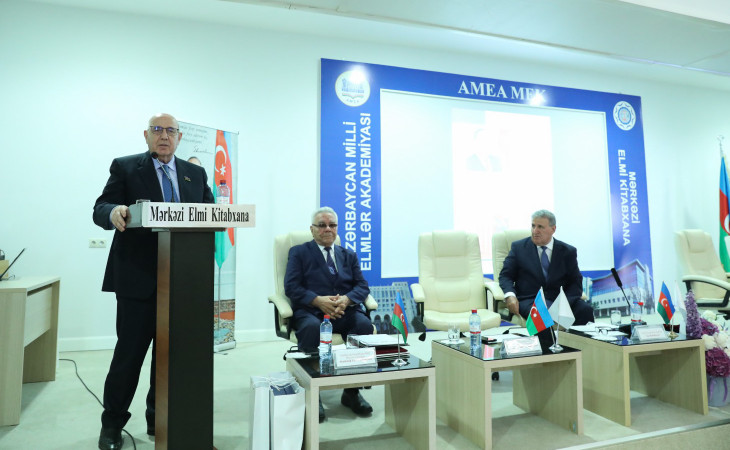 AMEA-da Ziyad Səmədzadənin 85 illik yubileyi qeyd olunub