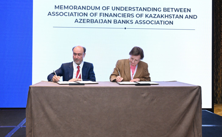 ABA ilə Qazaxıstan Maliyyəçilər Assosiasiyası arasında Anlaşma Memorandumu imzalanıb