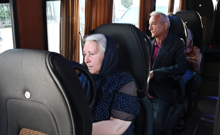 Ağdam rayonunun Kəngərli kəndinə növbəti köç karvanı yola salınıb