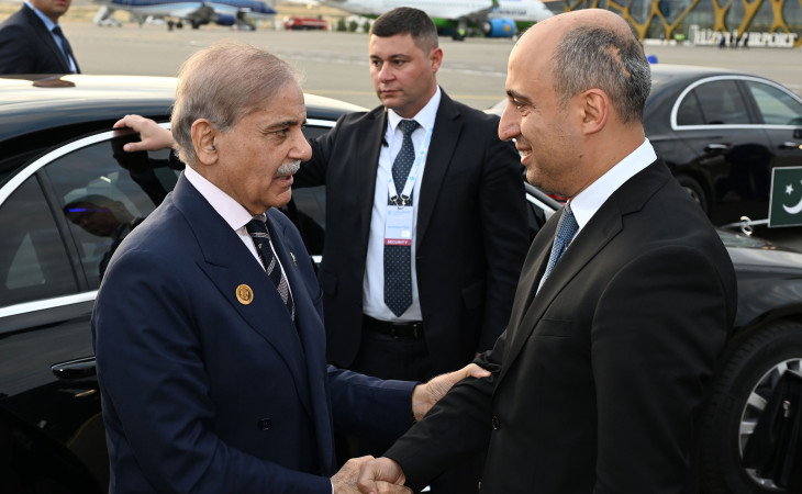 Pakistanın Baş naziri Məhəmməd Şahbaz Şərifin Azərbaycana səfəri başa çatıbv